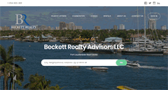 Desktop Screenshot of beckettrealtyadvisors.com